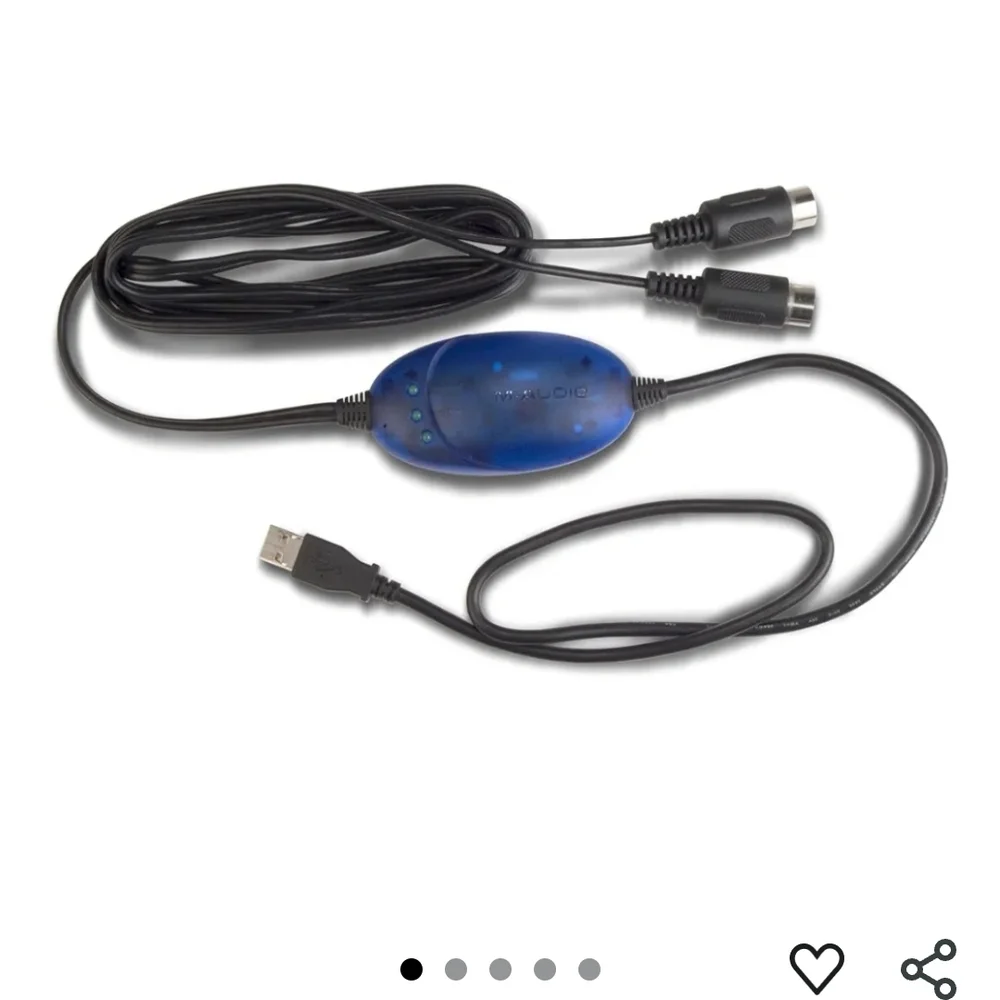 M-Audio MIDISport UNO USB to MIDI Interface